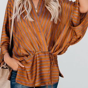 Kimono wrap top